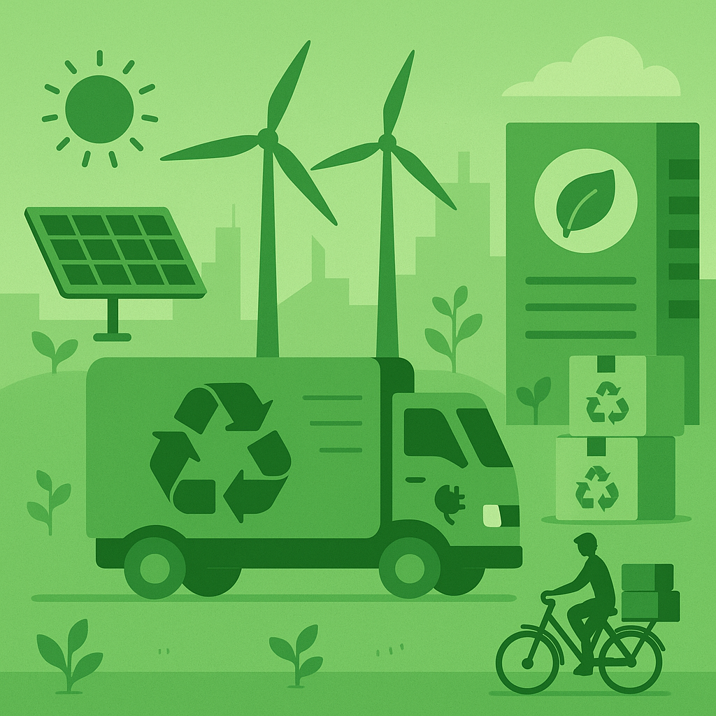 绿色物流与可持续发展：行业应用与挑战新探